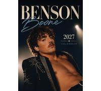 Benson Boone 2027 Wall Calendar | A3 Size | Premium Quality | For Fans & Collectors