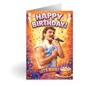 Benson Boone Birthday Card - Fun Music-Themed Greeting Card with Envelope | A5 / A4 Folded Greetings Card | Unique Birthday Card for Music Fans