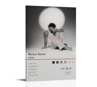 Benson Boone PulseCOVERWaterproof Posters Wall Art Posters Waterproof Home Printing Moisture-proof Easy to Install And Fade ResistantFrame-style08x12inch(20x30cm)