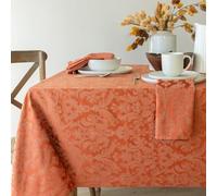 Benson Mills Luxury Damask Easy Care Fabric Table Cloth, Décor for Fall, Harvest, and Thanksgiving Tablecloth (Saleh, 60" x 104" Rectangular)