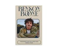 Benson Poster Boone 2024 Music Tour Music Posters for Room Aesthetic Canvas Wall Art Bedroom Decor12x18inch(30x45cm)