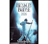 BENSON TOUR 2026 BOONE Notebook: 6x9” Lined Journal - A Space to Capture Thoughts, Plans & Creative Inspiration
