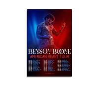 Benson Tour Boone American Heart 2025 Posters for Room Aesthetic Canvas Wall Art Bedroom Decor12x18inch(30x45cm)