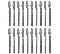 Benssey 20-Piece T119BO 12 TPI Assorted T-Shank Scrolling Jig Saw Blades Set for Precision Cutting Wood