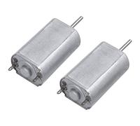 Benssey 2Pcs DC 9V 30800RPM 2mm Dia Shaft High Speed Model Airplane DC Motor