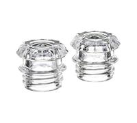 Benssey 2pcs Percolator Glass Top Replacement,Percolator Coffee Pot Top Replacement Glass Knob Top Coffee Pot Filters Top