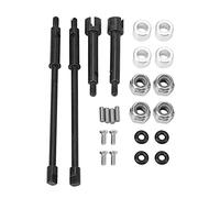 Benssey 4mm Widen Steel Drive Stub Axles CVD Joint Drive Shaft Upgrade Parts for 1/24 RC Crawler Axial SCX24 90081 Accessories
