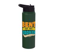 Bent but not Broken - Scoliosis Stainless Steel Insulated Water Bottle