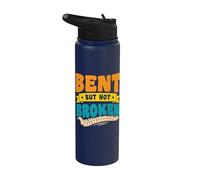 Bent but not Broken - Scoliosis Stainless Steel Insulated Water Bottle