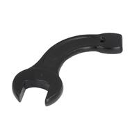 Bent Handle Single Head Wrench Heavy Duty Open Tapping Tool for Pipeline and Equipment Repair High Carbon Steel (41MM)