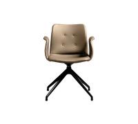 Bent Hansen Primum 4-Star Dining Chair With Swivel Black/Zenso 3 228