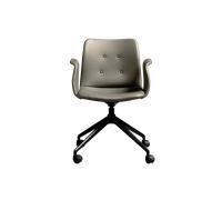 Bent Hansen Primum 4-Star Dining Chair With Wheels Black/Zenso 3 214