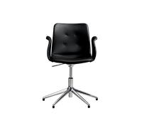 Bent Hansen Primum 5-Star Swivel Chair With Swivel Polished Steel/Zenso 3 207