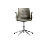 Bent Hansen Primum 5-Star Swivel Chair With Swivel Polished Steel/Zenso 3 214