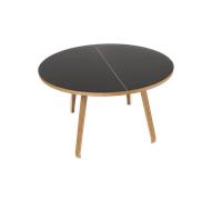 Bent Hansen Primum Dining Table Black Linoleum/Oak