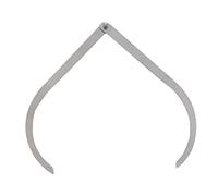 Bent-Leg Stainless Steel Caliper Set with Size 12" 10" 8" 4" Potters-Tool Soap Making Supplies Ceramic Pottery Curved- Precision-Measuring Handheld- Clay Sculpture Ceramic Pottery Tools