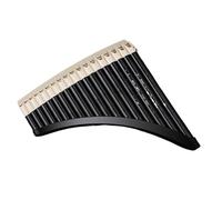 Bent Pipe Pan Flute Instrument For Beginners To Learn 18 Pipe C Key Pan Flute For Professional Performance (Color : 2)