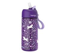 Bentgo Kids Water Bottle - Leak-Proof, Durable Tritan, BPA-Free 15 oz. Cup for Kids/Toddlers Ages 3+, Safe Sip Spout, Carrying Handle, & Dishwasher Safe for School, Sports, Daycare & Camp (Unicorn)