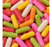 Bentley & Ackerman Liquorice Comfits Sweets 1kg Bulk Bag - Traditional Sugar Coated Liquorice Retro Sweets - Classic Old Fashioned Sweet Shop Confectionery.