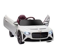 Bentley Bacalar 12V Kids Electric Car - White | Licensed | Portable Battery
