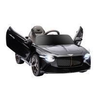 Bentley Bacalar Licensed 12V Kids Electric Car w/ Portable Battery - Black