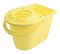 Bentley Bucket with Wringer Plastic Yellow 15L