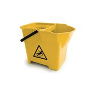 Bentley Colour Coded Mop Bucket Heavy Duty 16 Litre Capacity Yellow Ref SPCMB16Y