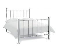 Bentley Designs Madison Shiny Nickel 4ft 6in Double Bedstead