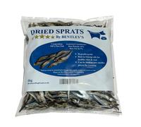 Bentley's Dried Sprats, Bulk Buy, Dried Fish BARF Diet (1 Kilo)