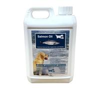 Bentley's Salmon Oil for Dogs & Cats, Natural Omega 3 & 6 Supplement (2.5L)