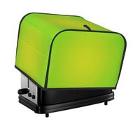BeNtli Lime Green 4-Slice Toaster Cover, Dustproof, Explosion-proof, Waterproof, Unique Print Design