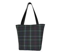 BeNtli Shoulder Bag, Canvas Tote Large Bag Women Casual Handbag Reusable Shopping Bags,Mackenzie Tartan Plaid Outl And Er