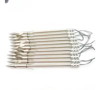 BeNtLi Slingshot Fishing Darts 10 Pieces Outdoor Slingshot Shooting Darts Slingshot Special Metal Fish Shooting Darts Slingshot Accessories