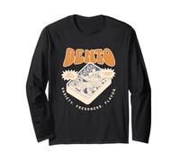 Bento Box Sushi Design Retro Japanese Food Long Sleeve T-Shirt