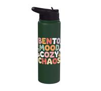 Bento Mood: Cozy Chaos. Cute Sushi Stainless Steel Insulated Water Bottle