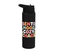 Bento Mood: Cozy Chaos. Cute Sushi Stainless Steel Insulated Water Bottle