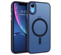 BENTOBEN for iPhone XR Phone Case Magnetic [Compatible with Magsafe], Translucent Matte Back Anti-Fingerprint Slim Fit Shockproof Full Protective Women Men Cover for iPhone XR, Blue