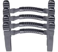 Bentolin 4 x Roll Bar Grab Handles Grip Handle Holder Compatible with Jeep Wrangler Accessories 1987-2021 YJ TJ LJ JK JL Sports Sahara Freedom Rubicon X & Unlimited (Grey)