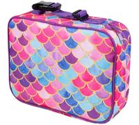Bentology Lunch Bag for Girls- Kids Insulated Durable Lunchbox Tote Fits Bento Boxes, Containers, Jars & Water Bottles- Reusable School Lunch Sleeve w Clip on Handle- Keep Food Hotter or Colder Longer