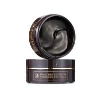 BENTON Snail Bee Ultimate Hydrogel Eye Patch 60pcs - Snail Secretion Filtrate & Seaweeds Extract Contained Nourishing & Hydrating Eye and Wrinkle Areas Patches, Soothing and Cooling