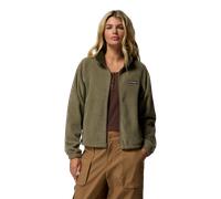 Benton Springs Relaxed Full Zip Jacket in Stone Green