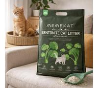 Bentonite Clumping Cat Litter, Unscented, Low Dust, Odour Control, Super Clumping, Fast Absorption, 10L / 20L / 30L (10L)