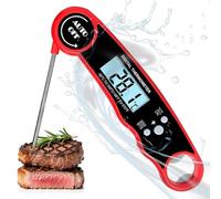 BENTRIP Meat Thermometer Probe, Instant Read Food Thermometer with Backlight, Waterproof Magnetic Digital, from -50°C- 300°C, Calibration, Best Kitchen Gadgets for BBQ, Candy and Liquids