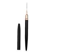 Benunni per le - Dotting Drawing Tool Fine Drawing Brush | Lightweight & Small No Hassle Brushes, Perfect Matte Black Gel Style for Paintings, Double Fin Design