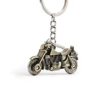 Benust Keyrings for Men Motorbike Gifts, Metal Vintage Motorcycle Shape Key Chain for Car Home Motorbike Keys, Mens Keyring