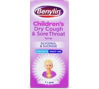 Benylin Children's Dry Cough & Sore Throat Syrup 1+ Year 125ml