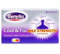 Benylin Cold & Flu Max Strength 16 Capsules