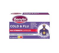 Benylin Cold & Flu Max Strength Capsules, 16 each
