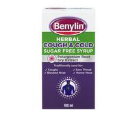 Benylin Herbal Cough & Cold Sugar Free Syrup 100ml