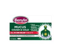 Benylin Mucus Cough & Cold All in One Tablets, 16 each